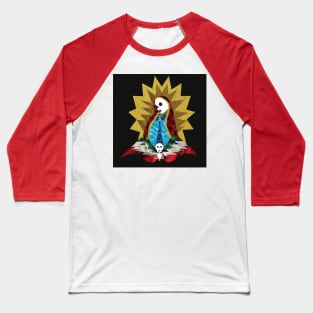 Virgin of Guadalupe Baseball T-Shirt